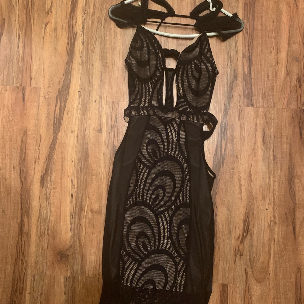 Fairly nude lace dress